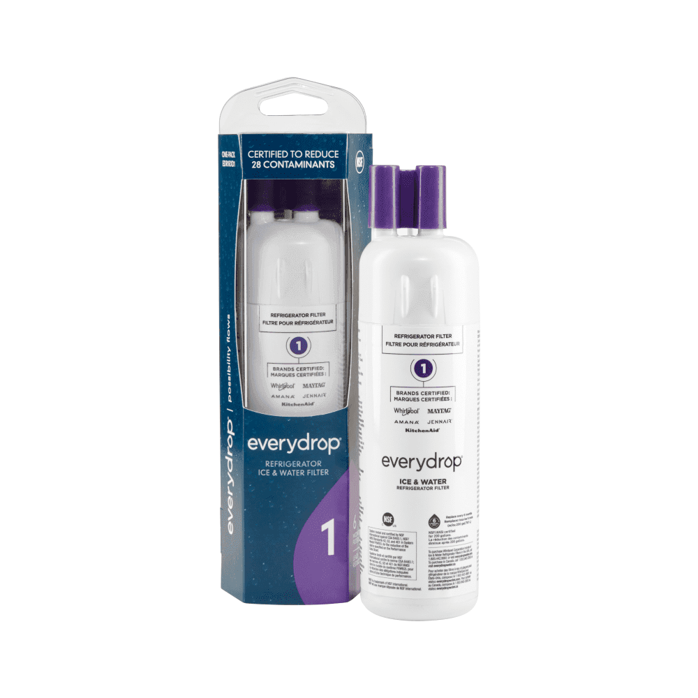 Everydrop by Whirlpool Ice and Water Refrigerator Filter 1, EDR1RXD1, Single-Pack image