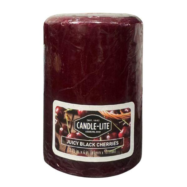 Candle-Lite Candle Co. - 2.75"x4" - #4527565 - Black Cherries - 12Hour Candle - 12 For $24.00 image
