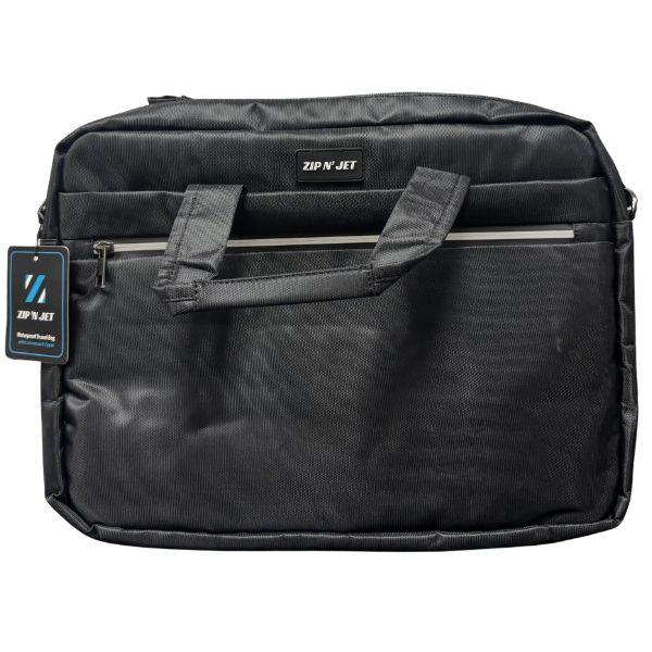 The Jet Bag - Premium Waterproof 15"x2.5"12" - Travel Bag - Multi-Zipper Pockets, Padded and Shoulder Strap image