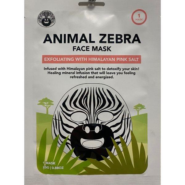 Moisturizing FaceMask - White Pack Zebra - Himalayan Pink Salt - Detoxify With Mineral Infusion image
