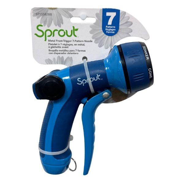 Sprout Gardening - Metal Front Trigger 7Pattern Nozzle image