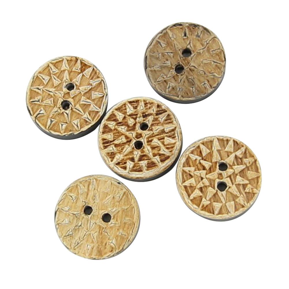 Under the Aztec Sun Custom Horn Button Set image