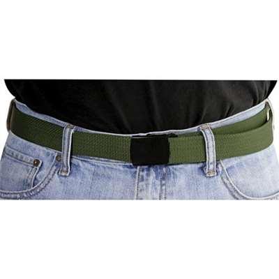 Tactical Military Grade Poly Web Belt Men Olive Drab image