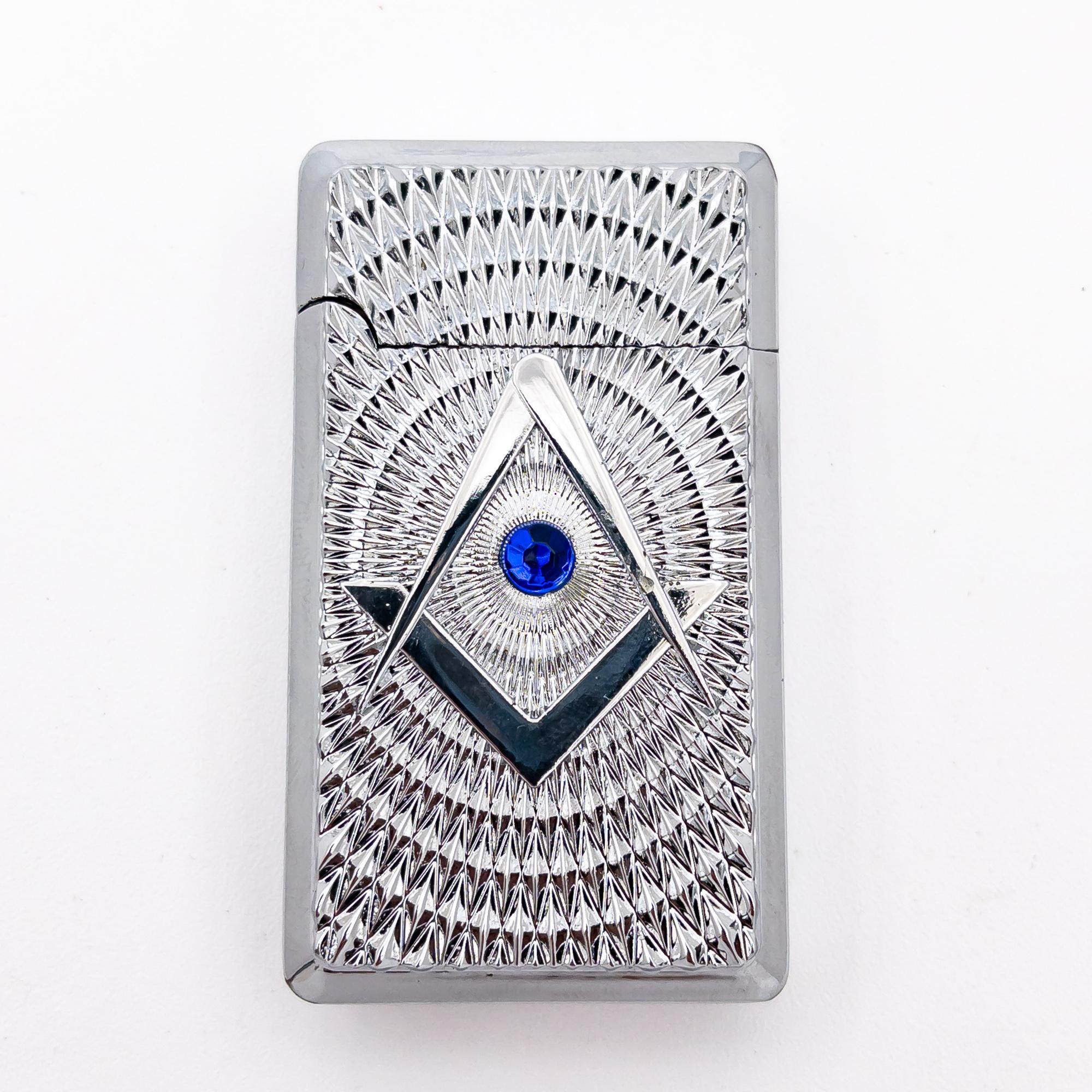 Abiding Sun Freemason Symbol Lighter image