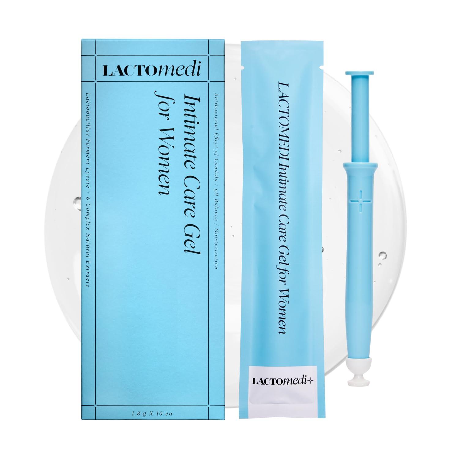 LACTOMEDI Intimate Care Gel | 10-Day Intensive Care Package | Vaginal Probiotics Applicator | Yeast Infection Care | BV Care for Women | pH Balance Gel | Itchiness and Unpleasant Odor | 1Box x 10pcs image