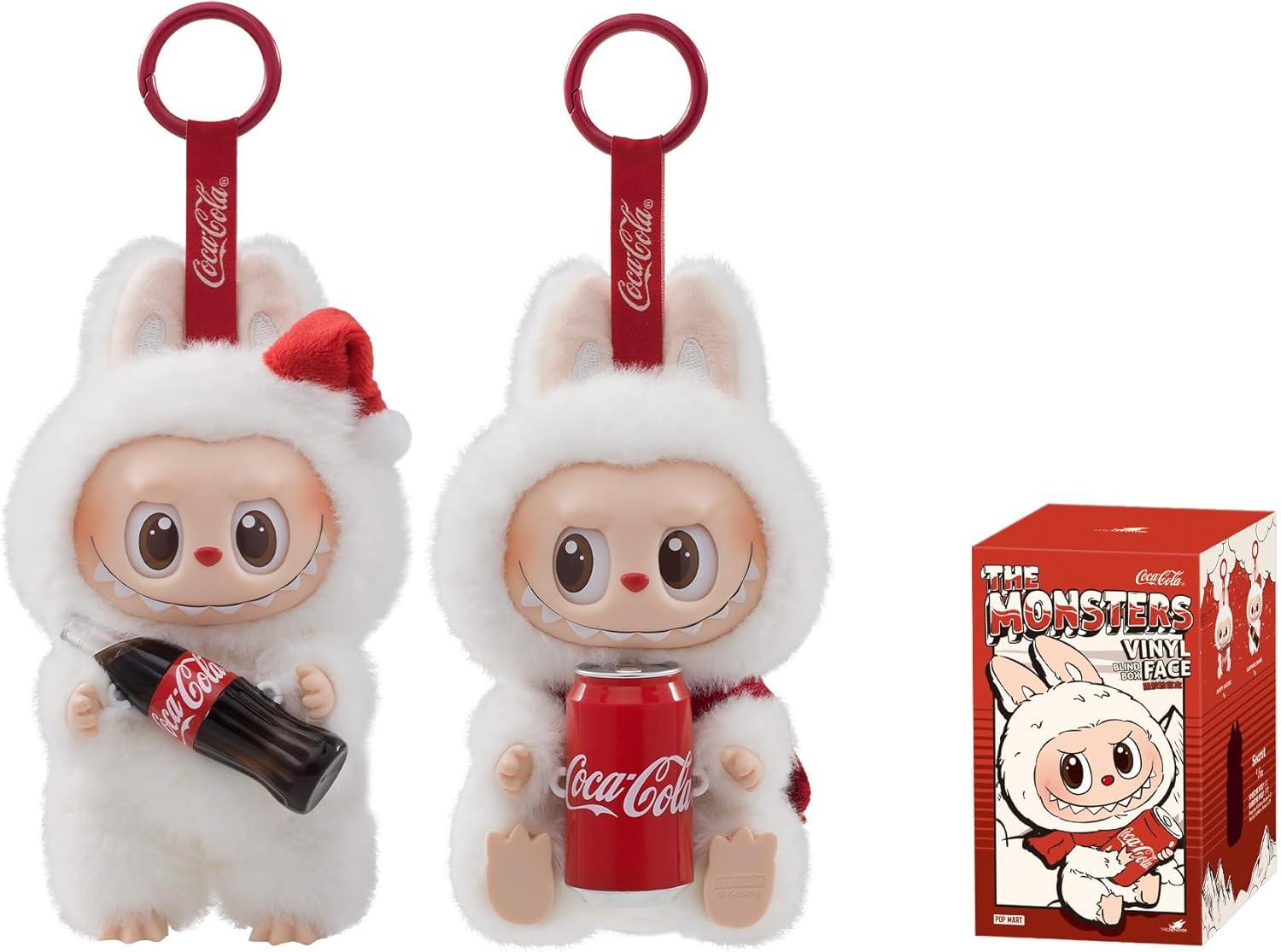 POP MART The Monsters COCA-COLA Series-Vinyl Face Blind Box, Blind Box Figures, Random Design Action Figures Collectible Toys Home Decorations, Holiday Birthday Gifts, Single Box image
