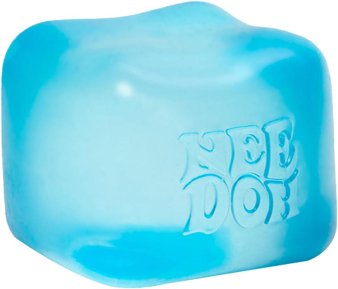 Schylling NeeDoh Nice Cube -Sensory Squeeze Toy with Super Solid Squish – 2.25 Inch Cube image