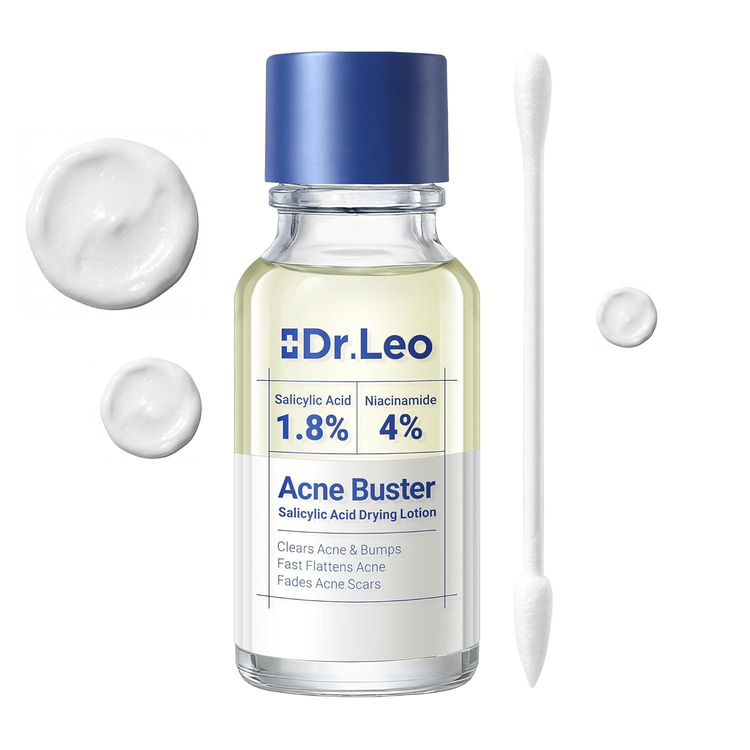 1.8% Salicylic Acid Spot Serum, Acne Drying Lotion Treatment for Acne-Prone Sensitive Skin | Niacinamide, Fast Pimple Relief, Fades Acne Marks, Overnight & Period Breakouts, 0.34 fl oz (20 ml) image