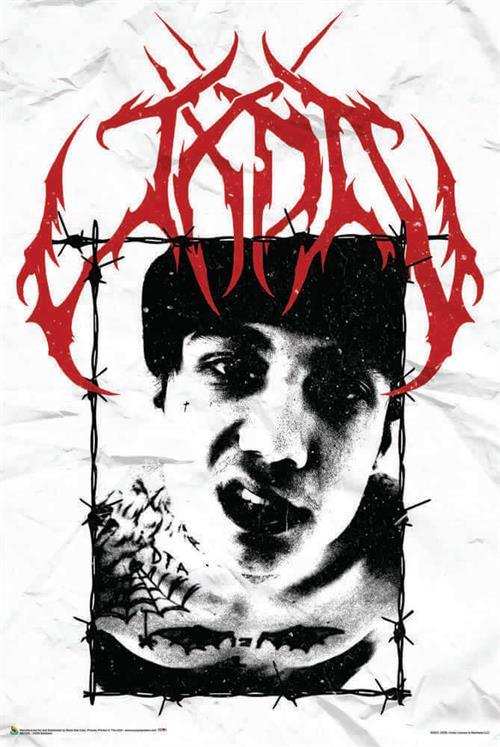 JxDN - Barbwire Poster - 24" x 36" image