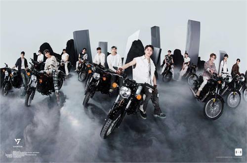 SEVENTEEN - Face the Sun Mini Poster - 17" x 11" image