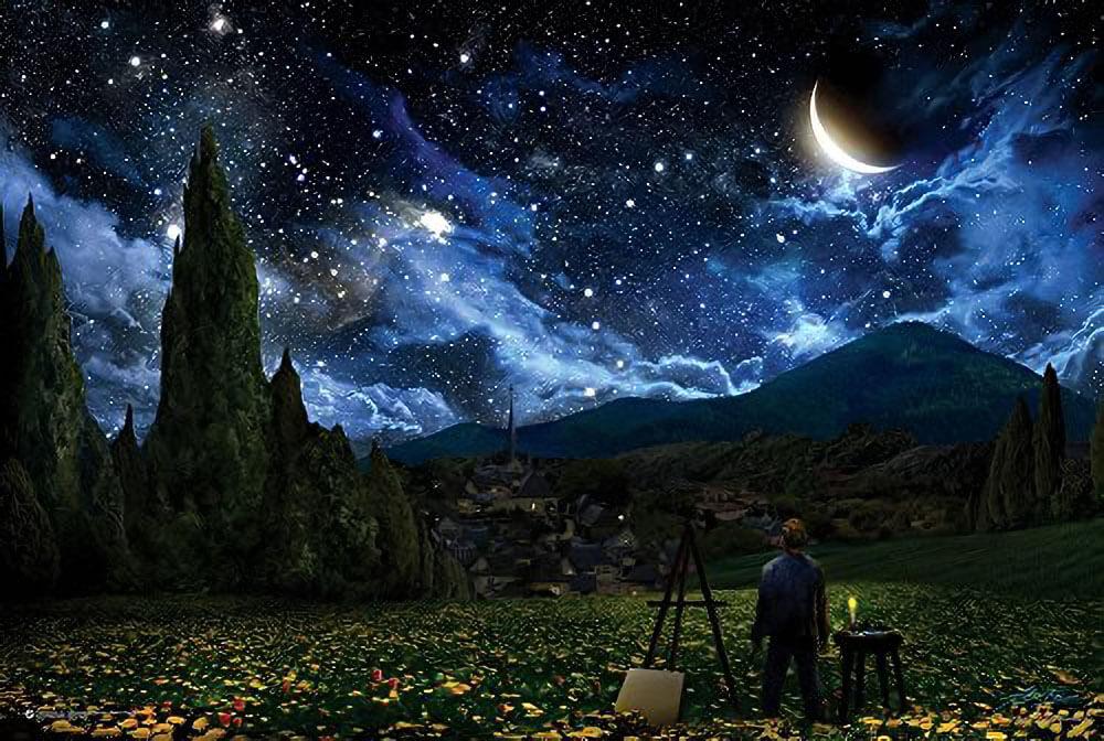 Starry Night Artist - Poster - 36" x 24" image