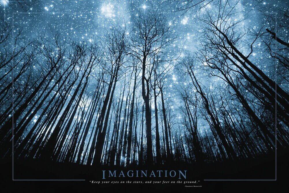 Imagination Poster - 24" x 36" image