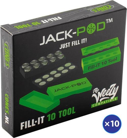 Jack-Pod Fill-iT Tool Display Box - 10 Tool Kits per display image