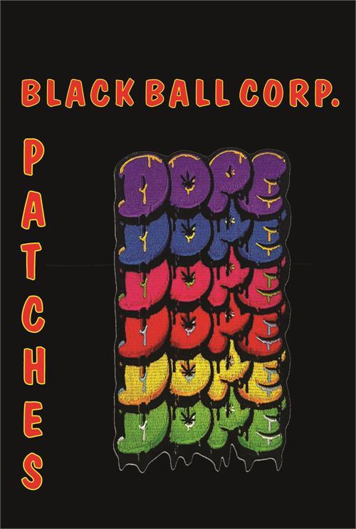 Dope Stack - Embroidered Patch - 4" x 6" image