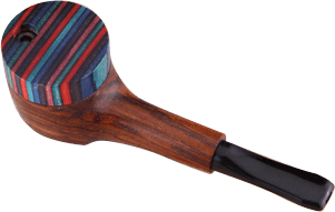 Exotic Wood Tobacco Pipe #8