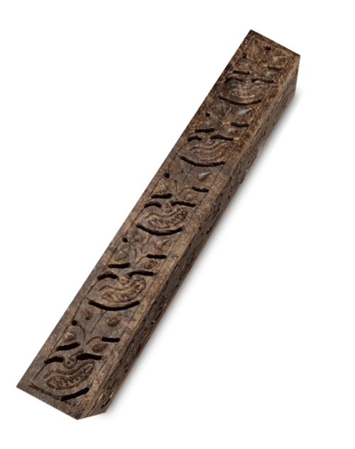 Soapstone Incense Box - Natural Brown
