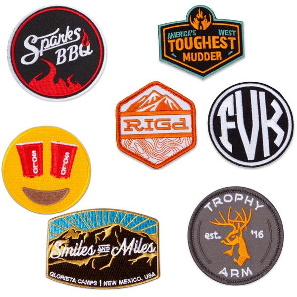 2 1/2 Custom Imprinted Embroidered Patch image