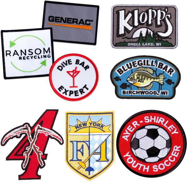 3 1/2 Custom Imprinted Embroidered Patch image