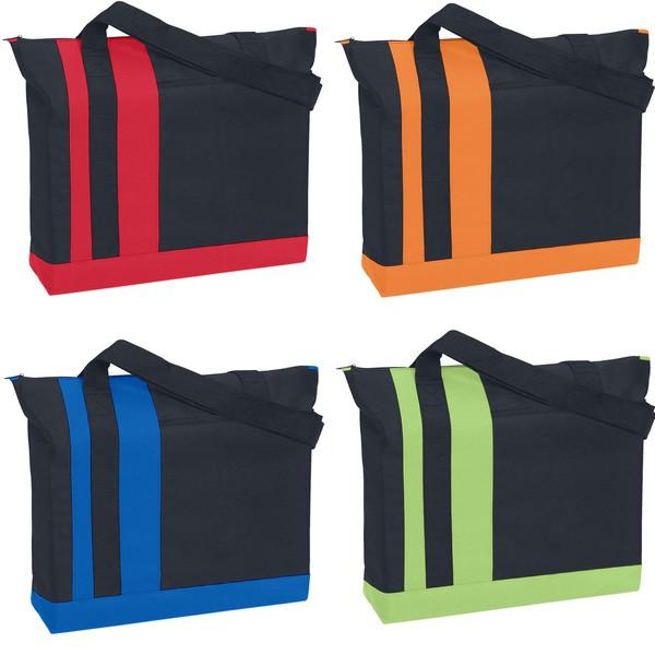 Custom Imprint - Tri-Band Tote Bag image