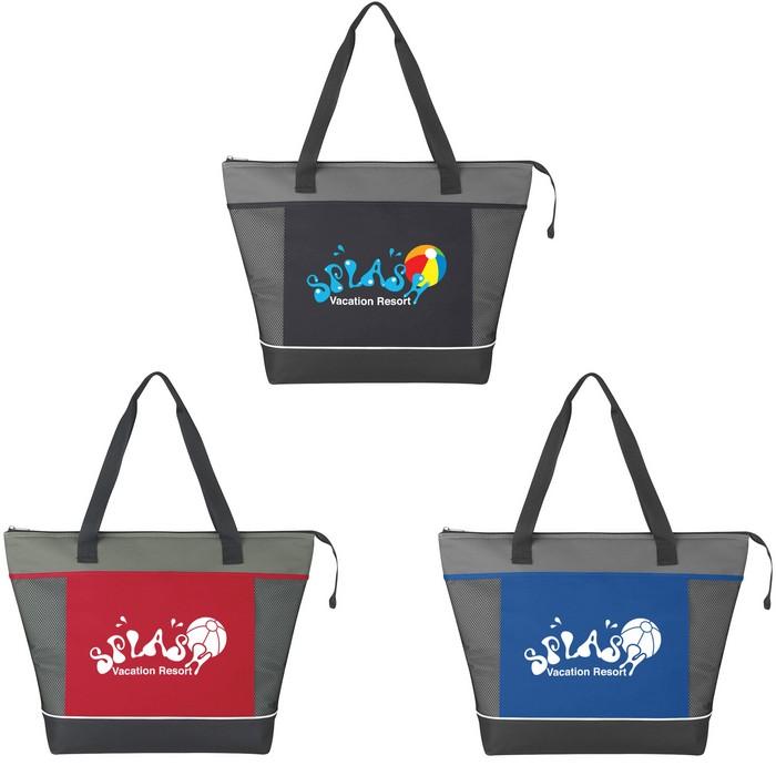 Mega Shopping Kooler Tote With Custom Imprint image