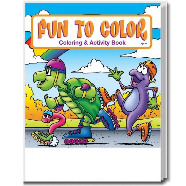 Custom Imprint - Fun To Color Coloring And Activity Book image
