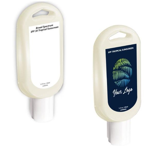 1.5 Oz. SPF 30 Tropical Broad Spectrum Sunscreen With Custom Imprint image