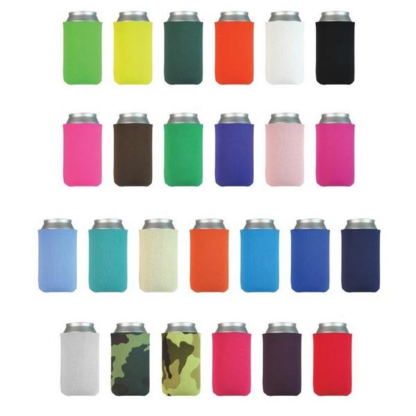 Custom Imprint - USA Made Can Cooler Blank No Imprint image