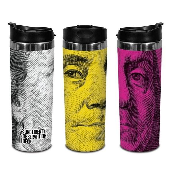 Transit 14 Oz.Stainless Steel Tumbler With Full Color Custom Imprint image