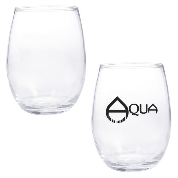 15 Oz. Wine Glass With Custom Imprint image