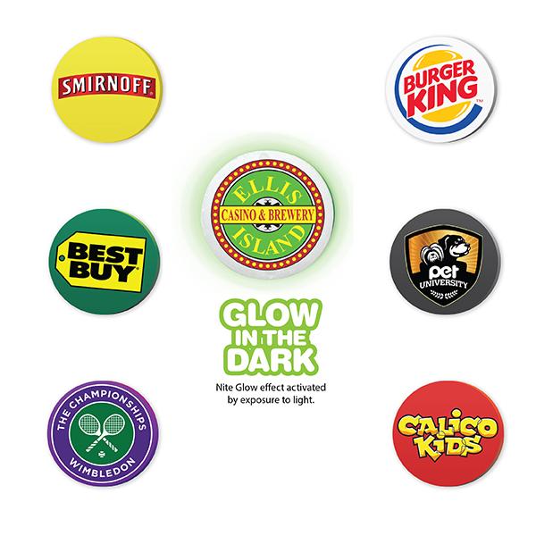 Plastic Token With Custom Full Color Digital Imprint image