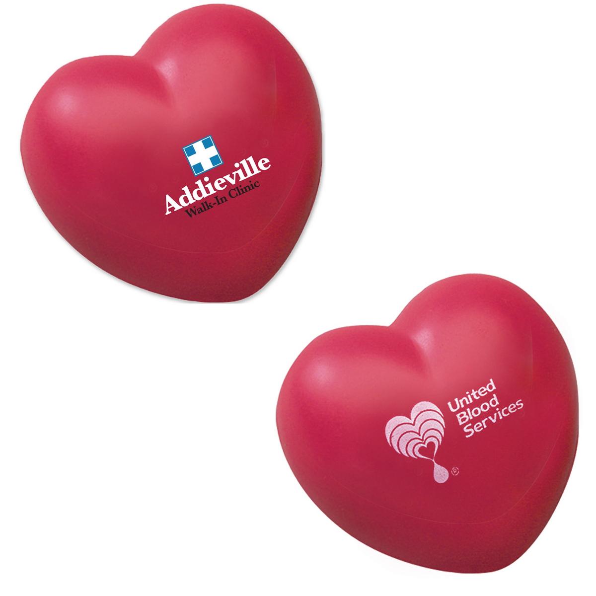 Heart Stress Reliever With Custom Imprint image