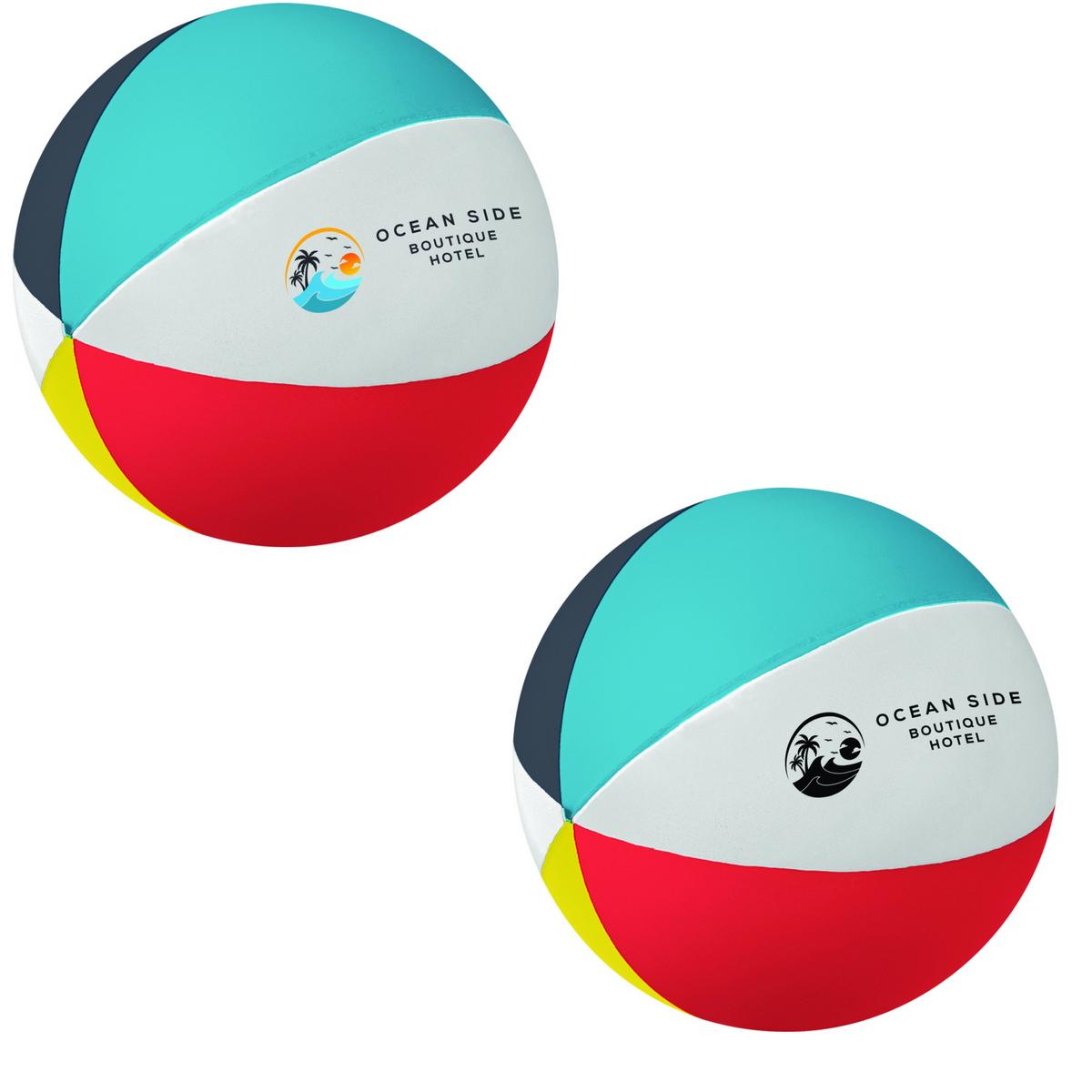 Beach Ball Stress Relievers With Custom Imprint image