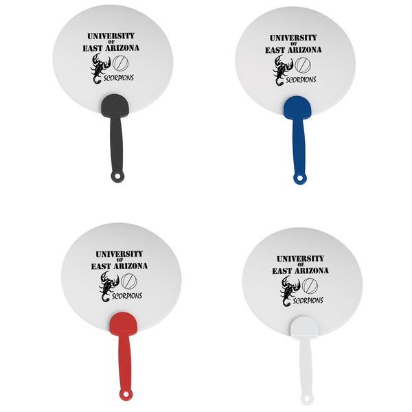 Plastic Hand Fan with Custom Imprint image