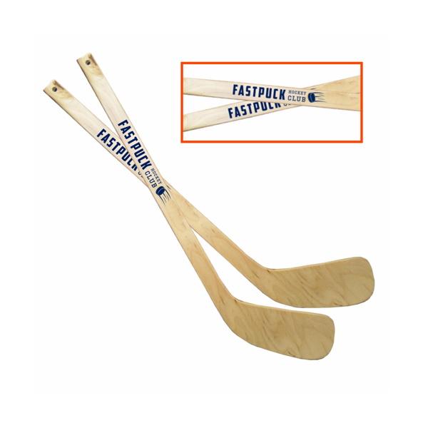24 Wooden Hockey Stick With Custom Imprint image