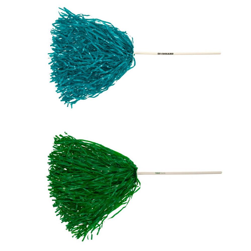 Rooster Handle Pom Pom with Custom Imprint image