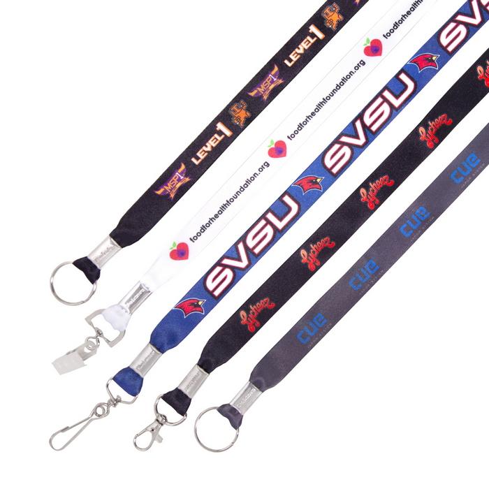 Custom Imprint - 3/4 Polyester Dye Sublimated Lanyards image