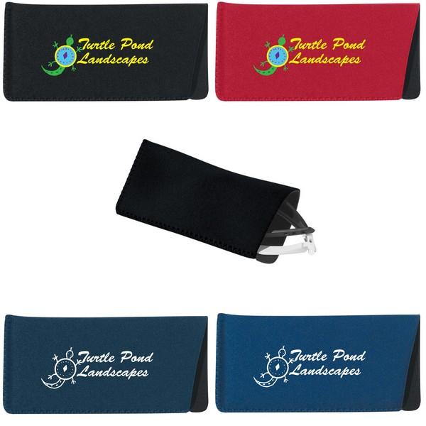 Neoprene Eyeglass/Sunglass Case With Custom Imprint
