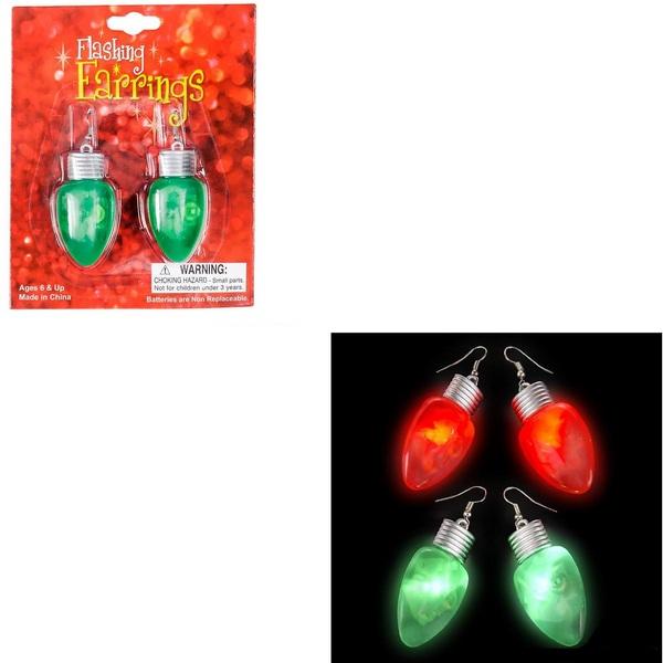 Flashing Bulb Shape Earrings image