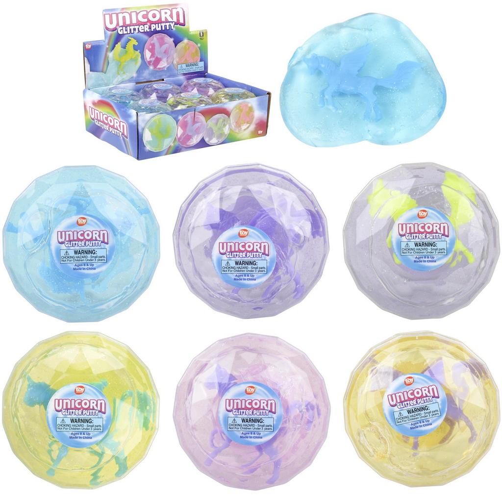 Unicorn Glitter Putty image