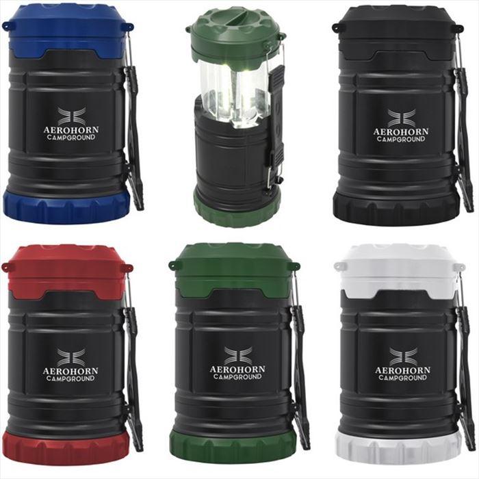 COB Pop-Up Lantern With Handle And Custom Imprint image