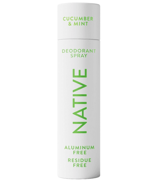 Native Deodorant & Body Spray, Cucumber & Mint, 72-Hour Odor Protection for Underarms & Body, Aluminum Free, Quick Drying, 3.5 oz image