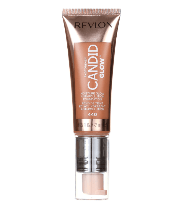 Revlon PhotoReady Candid Glow Moisture Glow Anti-Pollution Foundation, 440 Caramel, 0.75 fl oz image