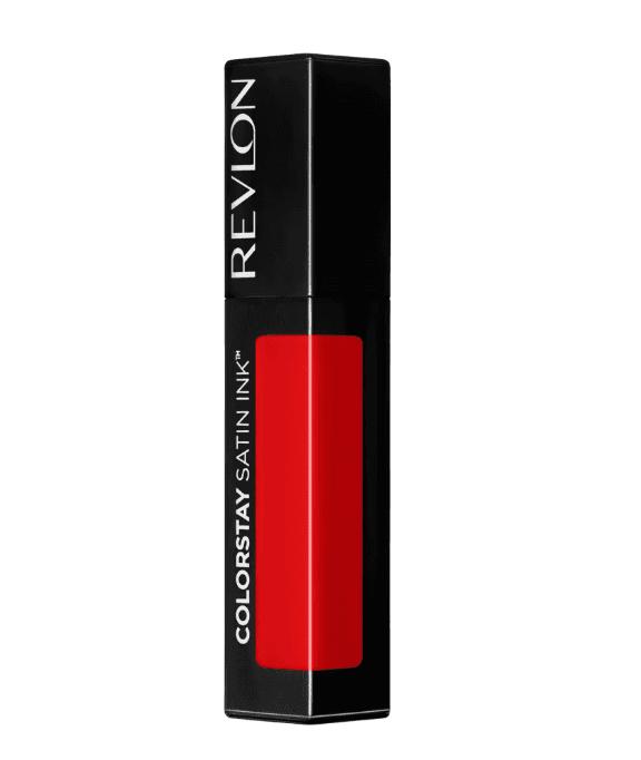 Revlon ColorStay Satin Ink Long Lasting Lipstick with Vitamin E, 014 Smokin' Hot, 0.17 fl oz image