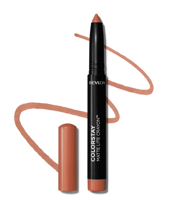 Revlon ColorStay Matte Lite Lip-Crayon, 001 Tread Lightly, 0.049 oz image