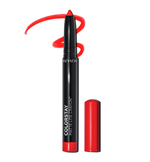 Revlon ColorStay Matte Lite Crayon Lightweight Lipstick, 009 Ruffled Feathers image