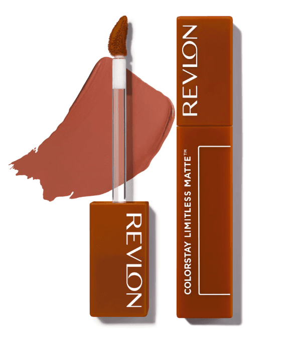 Revlon ColorStay Limitless Matte Liquid Lipstick, 24HR Wear, 004 Model Behavior, 0.17 fl oz image