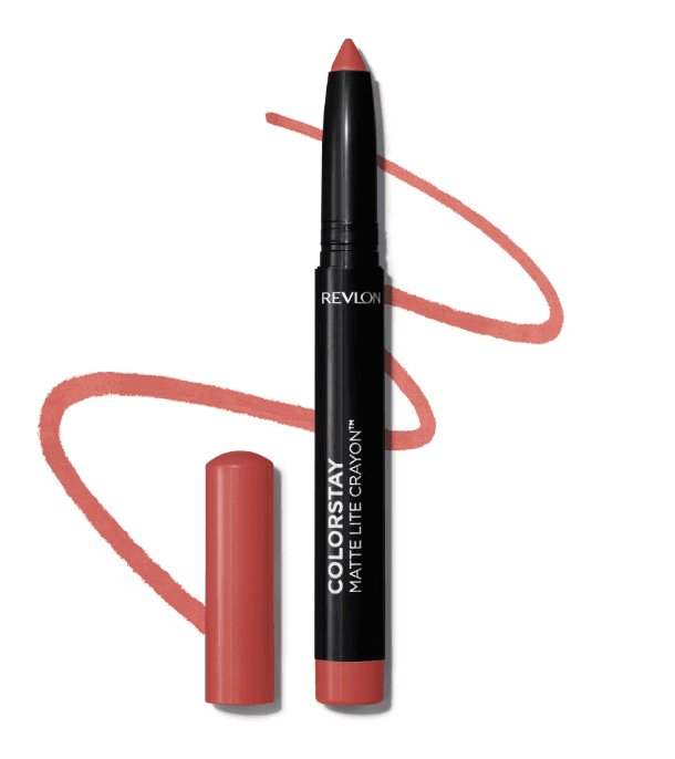 Revlon ColorStay Matte Lite Crayon Lightweight Lipstick, She'S Fly, 0.049 oz image