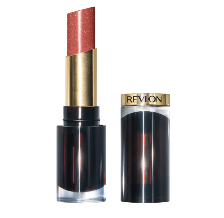 Revlon Super Lustrous Glass Shine Lipstick, Moisturizing Lipstick with Aloe, 020 Nude Illuminator, 0.15 oz image