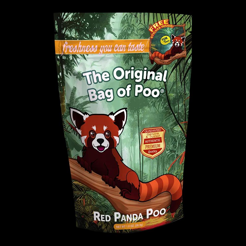 Red Panda Poo Cotton Candy