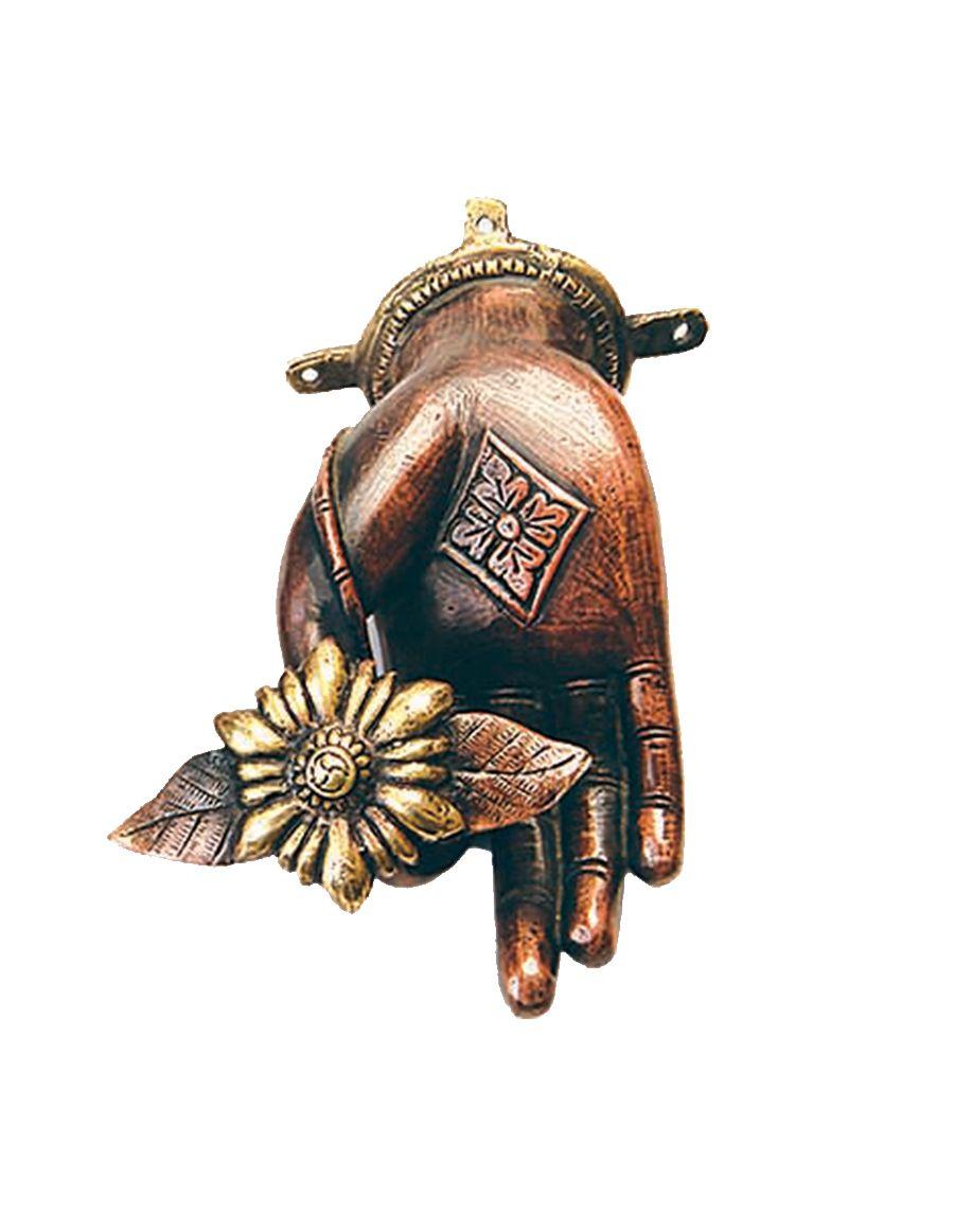 Buddha Blessing Hand Door Handle image